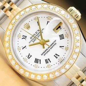 Rolex Datejust Ladies Two-Tone Gold Watch
